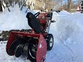 1986 Toro 826 in Action: 33" Snowfall