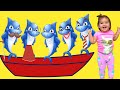Мы акулы или Беби шарк пой и танцуй Развивающие песенки мультики для детей и малышей на Вири-Нея