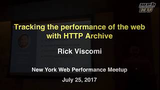 Tracking the performance of the web with HTTP Archive