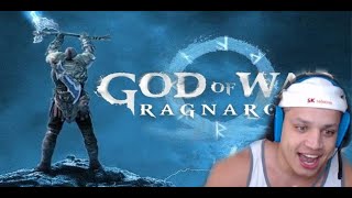 Tyler1 Reacts to NEW God of War Ragnarok Trailer - (with chat)