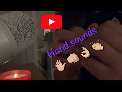 ASMR | Hand sounds ✋🏼ASMR 🎧🫠