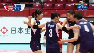 2016 리우올림픽 여자배구 세계예선 대한민국 vs 카자흐스탄(16.05.18)