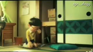 dan tak seharusnya aku #dimatamu {nobita sedih}