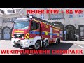 [WERKFEUERWEHR CHEMPARK] NAGELNEUER RTW + 8X WERKFEUERWEHR CHEMPARK #MontisEinsatzfahrten