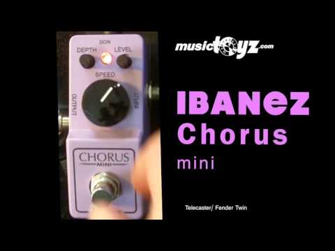 Ibanez Chorus Mini Guitar Pedal