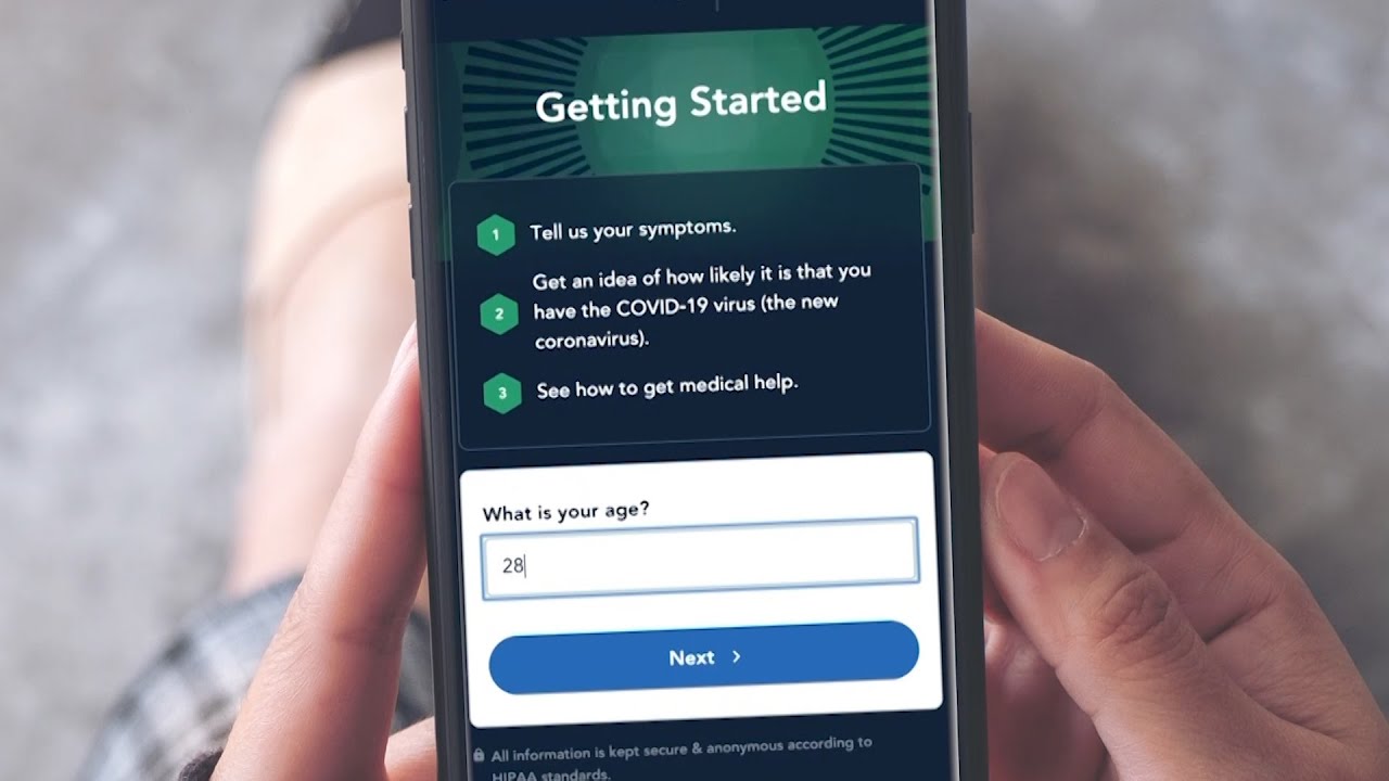 Emory App Emory-developed COVID-19 Triage App - YouTube