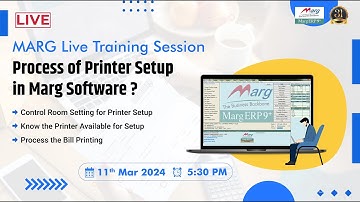 Process of Printer Setup in Marg Software ?