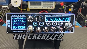 Truckerized Stryker SR-955hpc+ tune up report for David in SD from truckscbsales.com