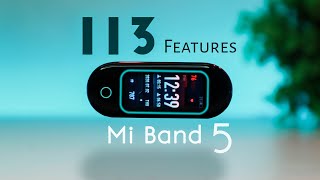 Mi Band 5 tips and tricks Review ! 113  INSANE  Features |  GIVEAWAY | Best budget fitness band?