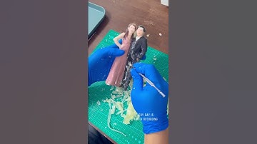 For sale: 3D real human figurine production equipment#fyp #3D #3dscan #3dmodel #dreambot3d #figures