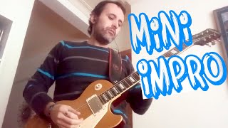 Improvisación | Rolling Stones type riff | Improvisación en guitarra | Rock | Epiphone Les Paul