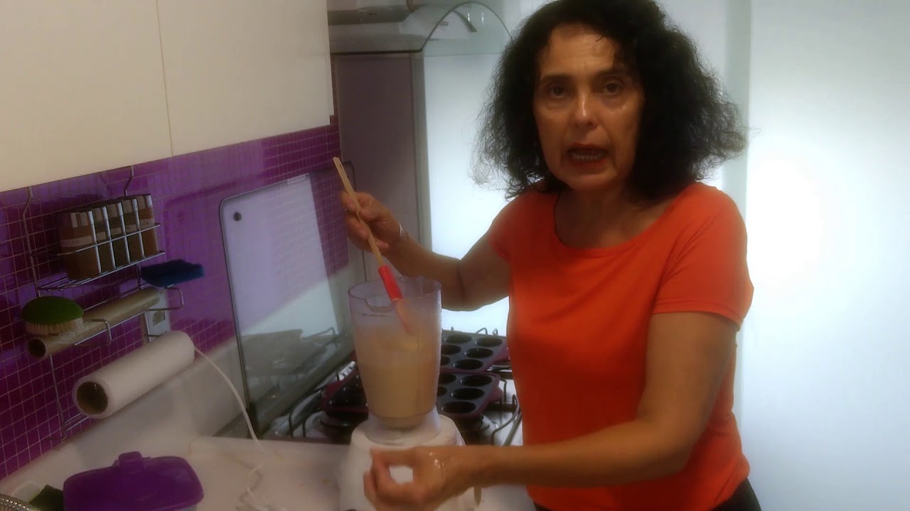 Bolinho (ou torta) salgado de biomassa de banana verde