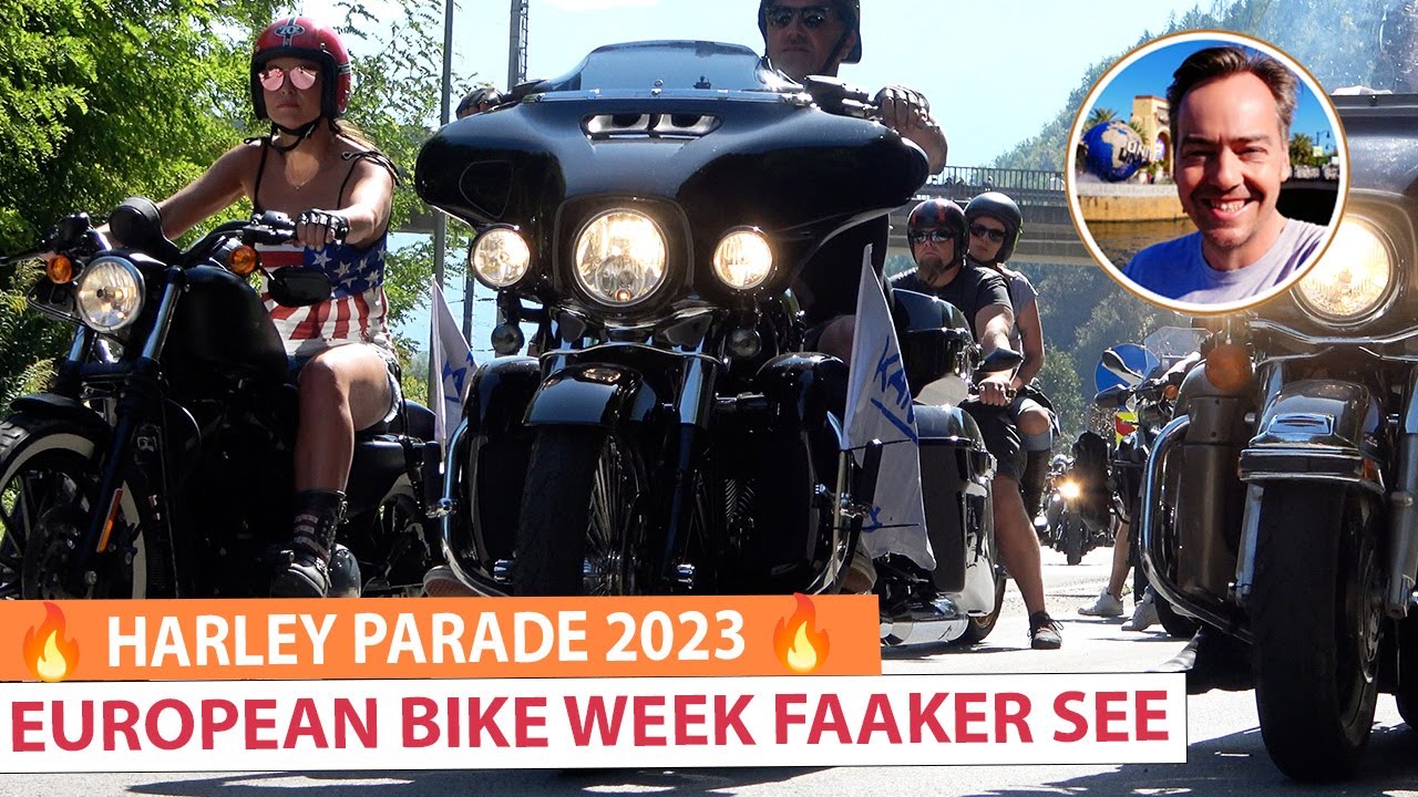 European Bike Week PARADE 2023 - Harley Davidson Treffen Faaker See