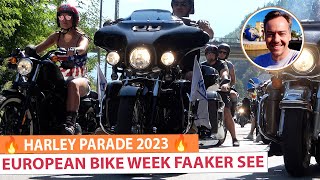 European Bike Week PARADE 2023 - Harley Davidson Treffen Faaker See