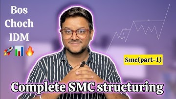 "Mastering SMC Structure Mapping: BOS, Choch, and IDM Explained in Detail" 🚀📊🔥