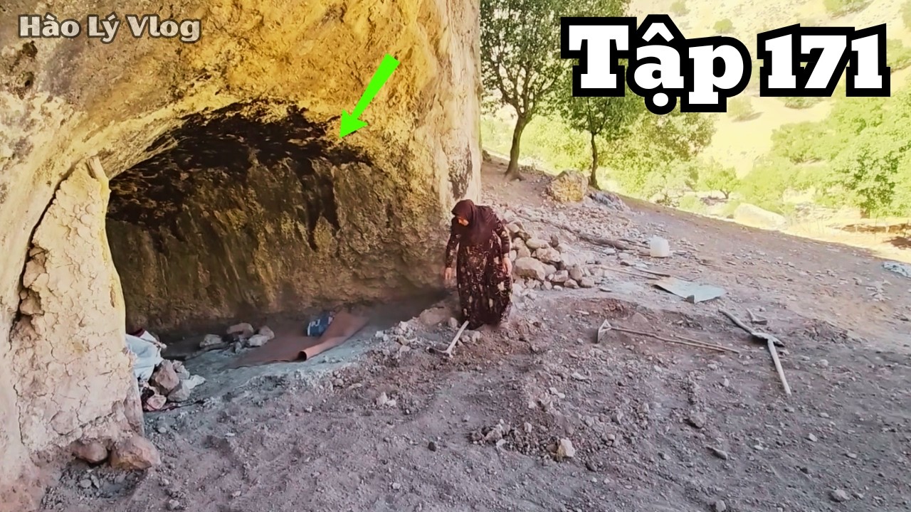 Người Phụ Nữ Một Mình Xây Dựng Nơi Trú Ẩn Hang Đá Sau Khi Cha Chồng Làm Đổ Nát