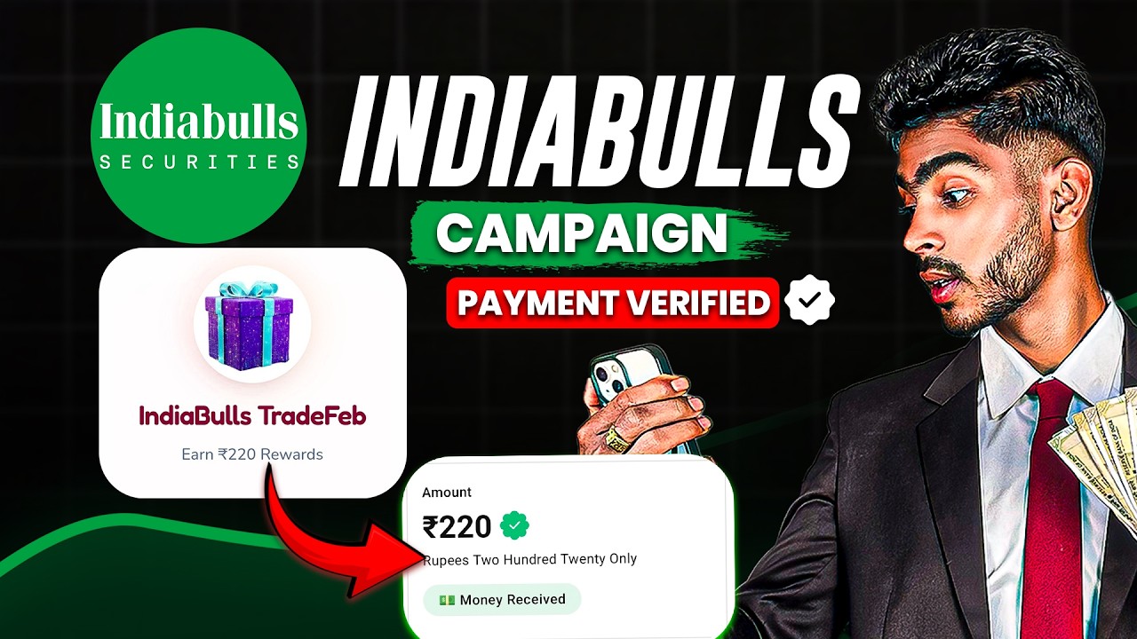 Indiabulls Demat Account Opening: Flat ₹220 Cashback | New Earning App Today