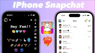 iOS Snapchat on Android Latest Version 2024| With iOS EMOJIS & Dark Mode! 😻