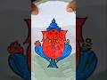 Lord ganesh ji drawing with amazing #art #drawing #shorts