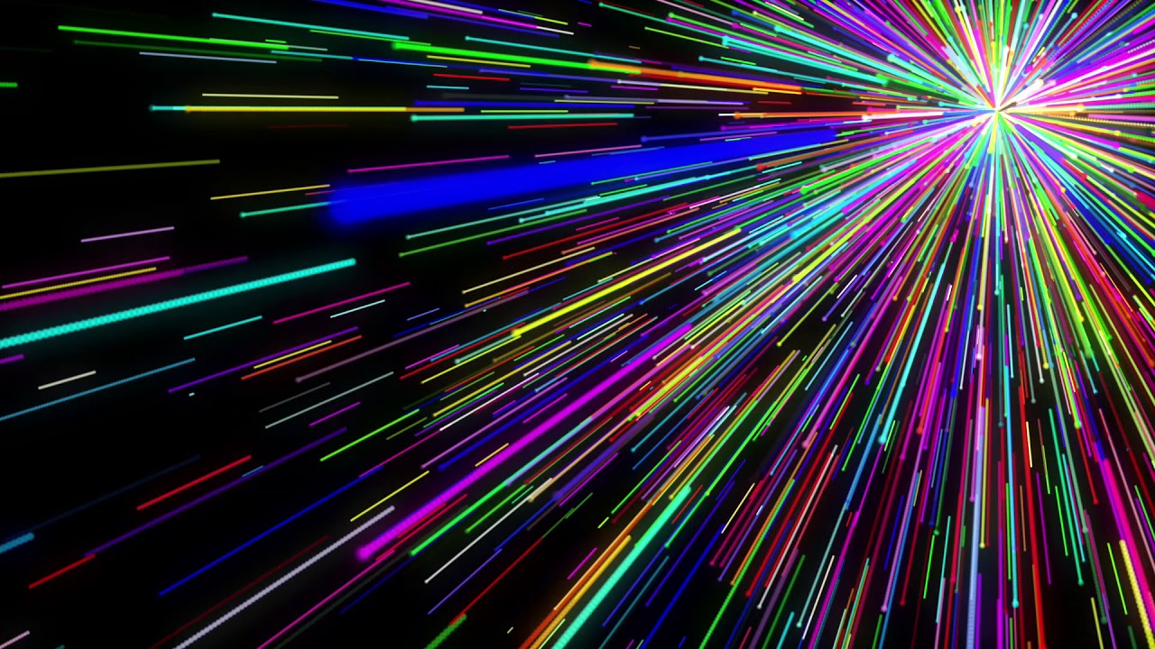 Colorful lines animated background 2 free video - YouTube