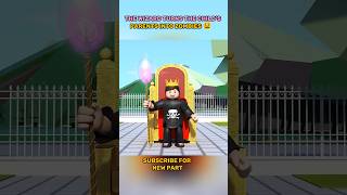 The wizard turns the child's parents into zombies 😫 #roblox #animation