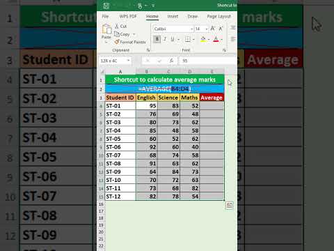 Shortcut key to