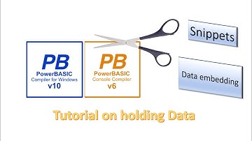 PowerBasic Snippets - Tutorial on embedding data in your application
