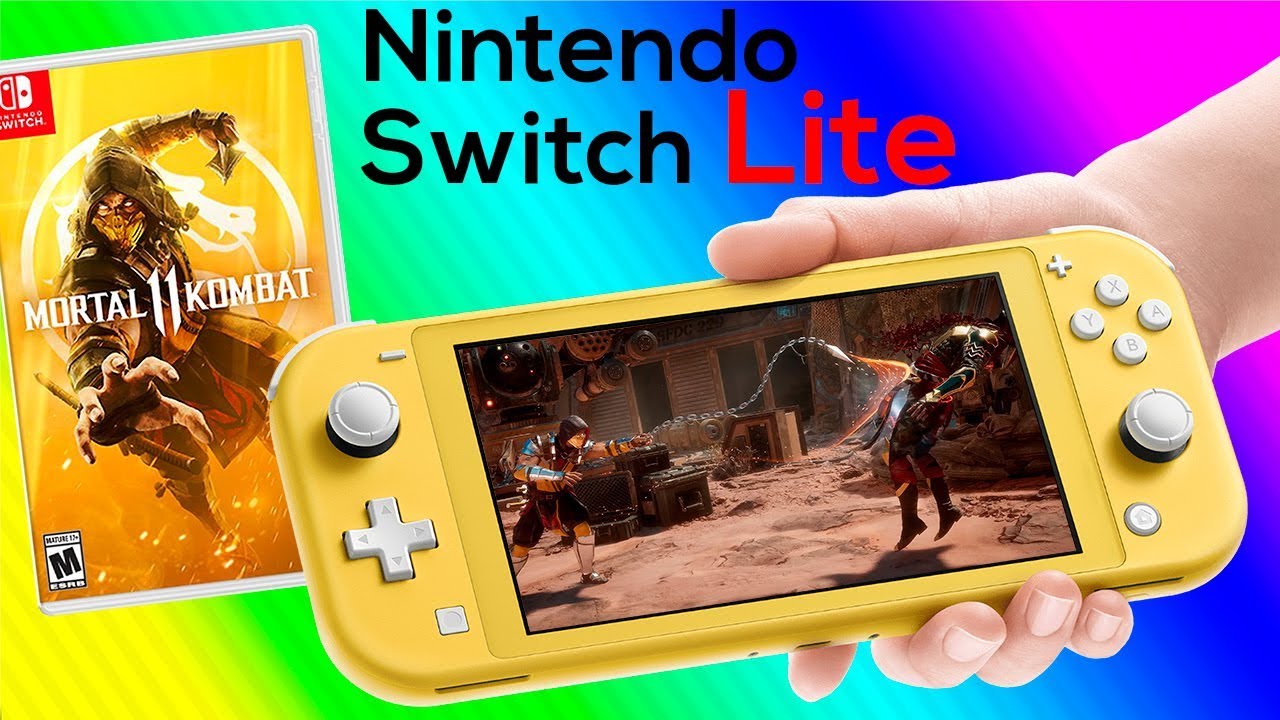Mortal Kombat 11 Nintendo Switch Lite Gameplay - YouTube