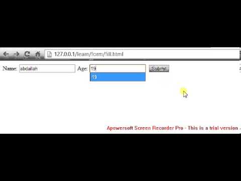 PHP forms and user input