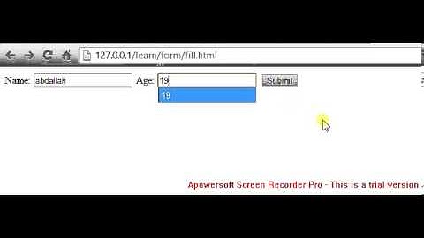 PHP forms and user input