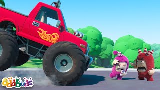 Fuses Monster Truck Madness Can He Take Back Control? Oddbods Kids Tv Shows