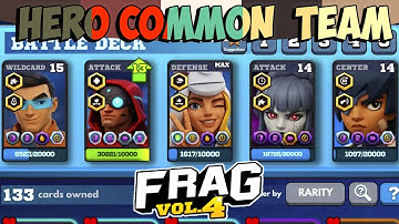 FRAG Pro Shooter - HERO common TEAM👀Gameplay Walkthrough🔥(iOS,Android)