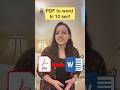 Effortless PDF to Word Conversion with PDFelement AI Tool | Ritika AI | Hindi