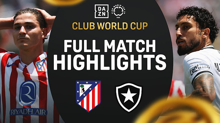 Atletico ELIMINATED Despite Beating Botafogo | FIFA Club Worlds Cup Highlights