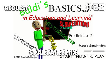 [Eps. 49 Request #28] Baldi Basic