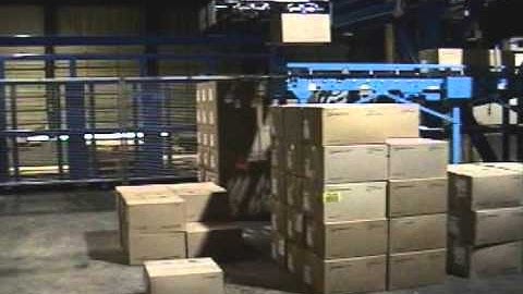Packaging Equipment Multi Sku Palletizing Gantry - Cases 2009.wmv