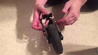 How to Fix Hard / Stuck Suspension Mechanisms on a Bugaboo Cameleon 3 Wheel