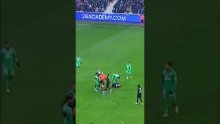 Sergio Ramos Reaction On Neymar Jr Getting Bullied Vs St Etienne St Etienne 1-3 Psg