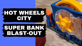 Hot Wheels City Super Bank Blast-Out 