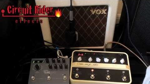 "Modulated Delay" Vox DelayLab demo in depth, Settings