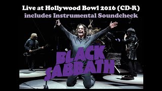 Black Sabbath - Hollywood Bowl, USA - The End Tour 2016 (CD-R)