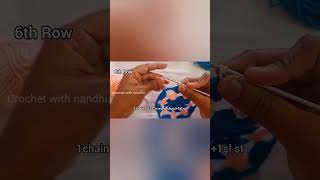#shortsviral 21- MiniVlog| Easy to Finish a Crochet Circle with Single Crochet #crochetforbeginners