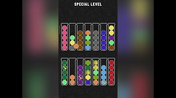 Ball Sort Special Level - Locked Ball (after Level 195)