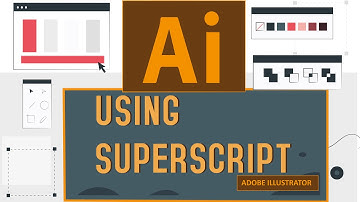 How to create superscript and subscript in Adobe Illustrator
