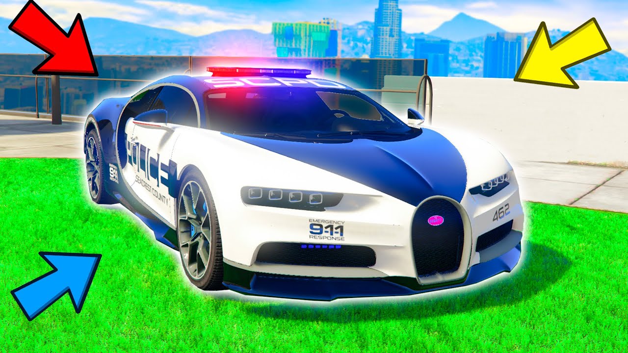 НАШЁЛ САМУЮ ДОРОГУЮ ПОЛИЦЕЙСКУЮ БУГАТТИ ШИРОН ! - ПРЯЧЬ & ИЩИ В ГТА 5 ...