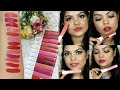 ALL SHADES-MAYBELLINE SUPER STAY MATTE INK LIQUID LIPSTICKS | SWATCHES AND REVIEW | KOLKATA INDIA