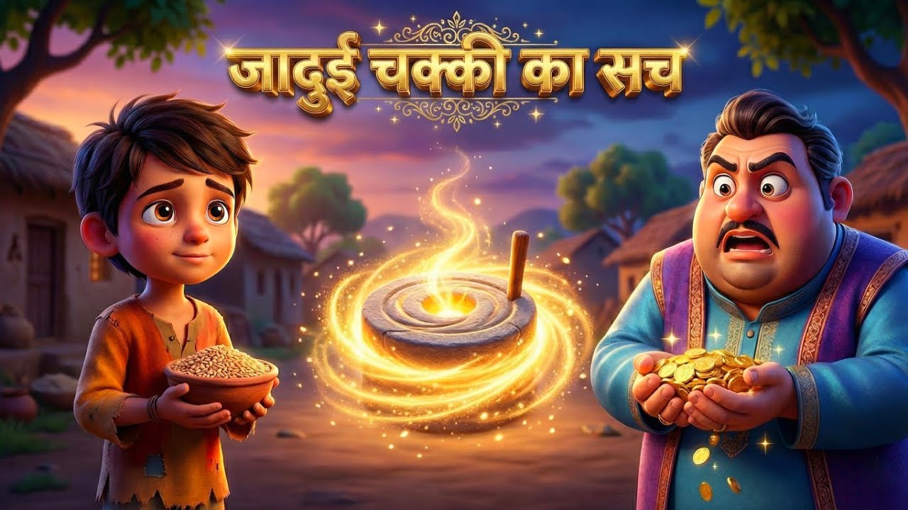 जादुई चक्की की कहानी | गरीब से अमीर बनने का आख़िरी सच | Hindi Moral Story