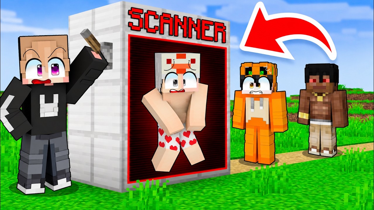 AKU SCAN X-RAY TEMANKU DAN MENEMUKAN RAHASIA TERBESAR DI MINECRAFT!!