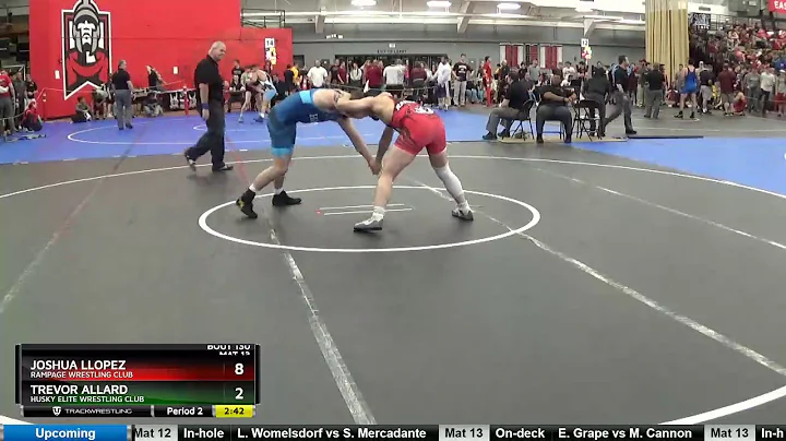 U23 86 KG Joshua Llopez Rampage Wrestling Club Vs ...