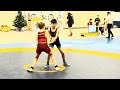 Wrestling / Ringen, Weihnachtsturnier Torgelow 2025, Greco, U12, 44 kg, Trieband - Majolova